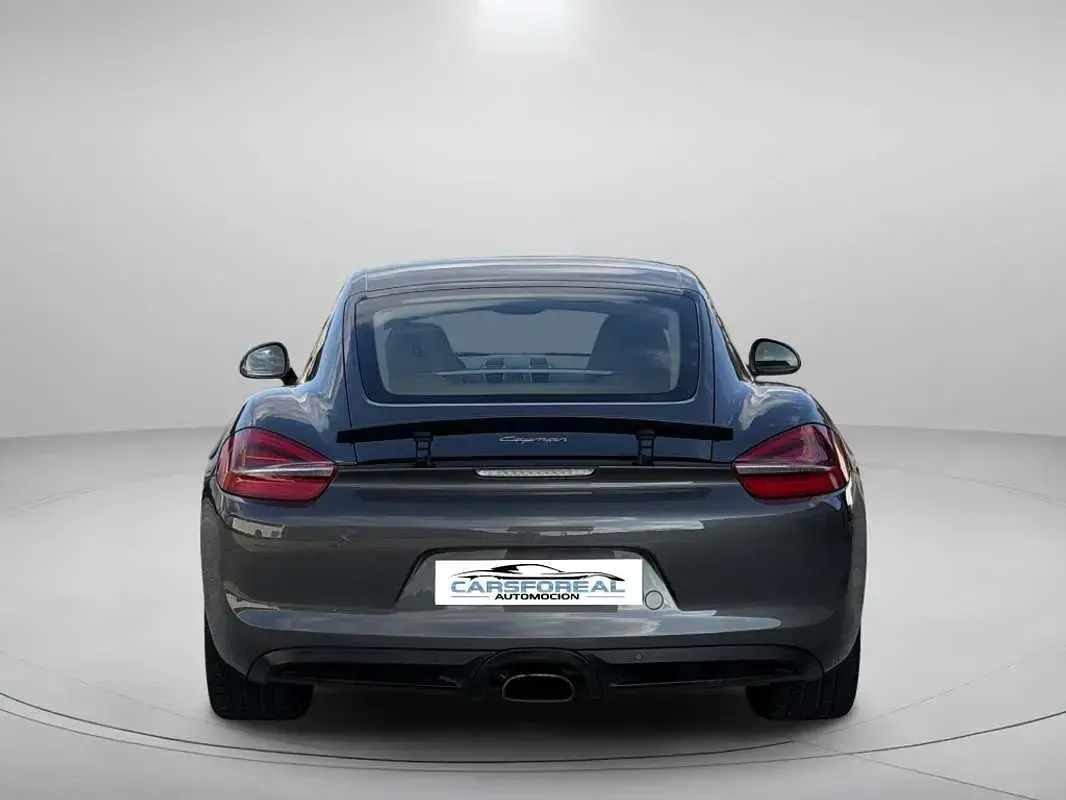 Usado Porsche Cayman 275 CV (202 kW) 2014 Gris / plata Coupe