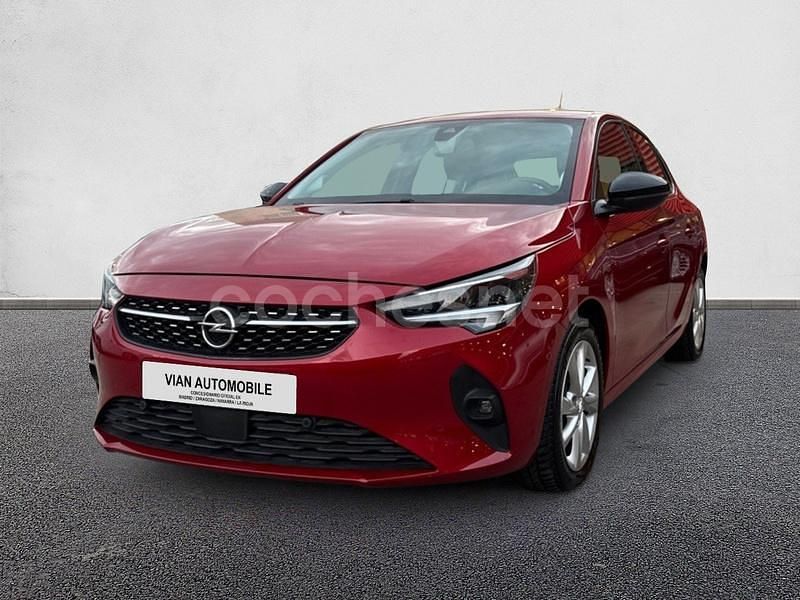 Rojo Usado 2021 Opel Corsa Elegance Berlina | 13.490 € (Precio justo) - Imagen 1/4