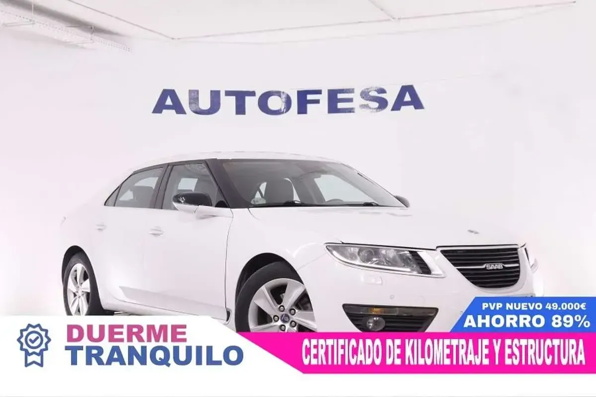 Usado Saab 9-5 Vector 160 CV (117 kW) 2011 Blanco Berlina
