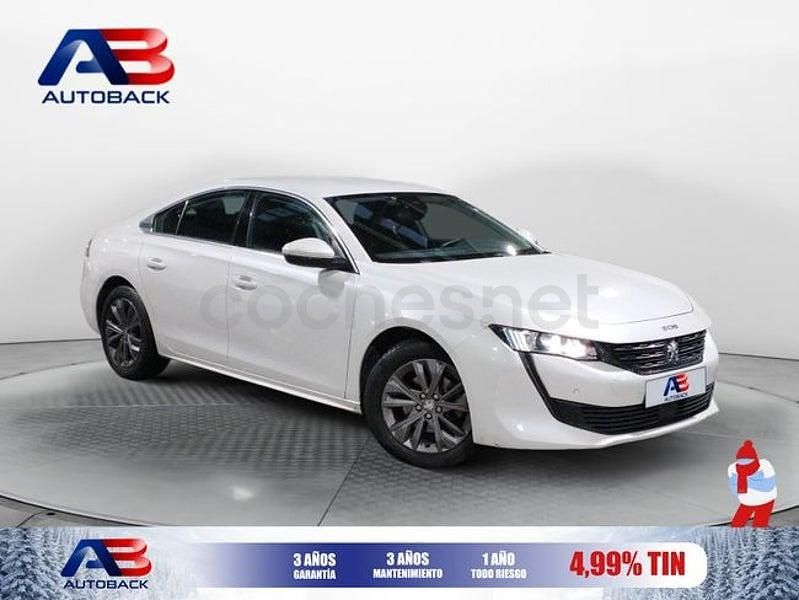 Usado Peugeot 508 Active 130 CV (95 kW) 2021 Blanco Berlina