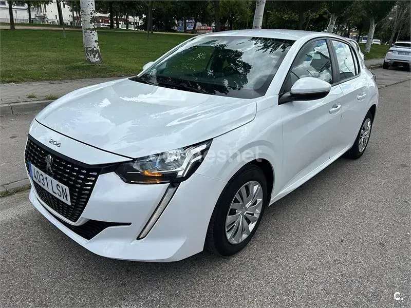 Brugt Peugeot 208 Active 100 HK (73 kW) 2021 Hvid Hatchback