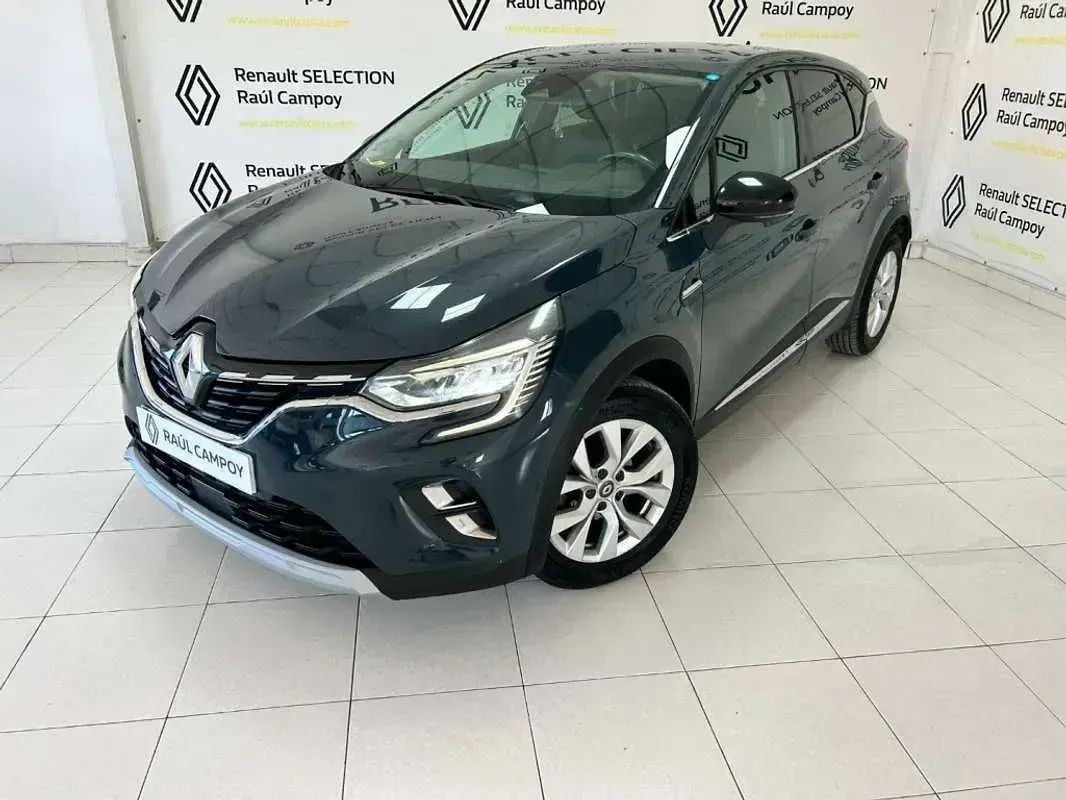 Usado Renault Captur Intens 91 CV (66 kW) 2021 Negro SUV