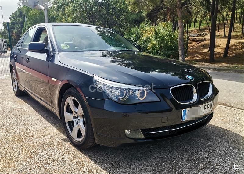 Negro Usado 2007 BMW 520 Berlina | 4700 € (Buen precio) - Imagen 1/4