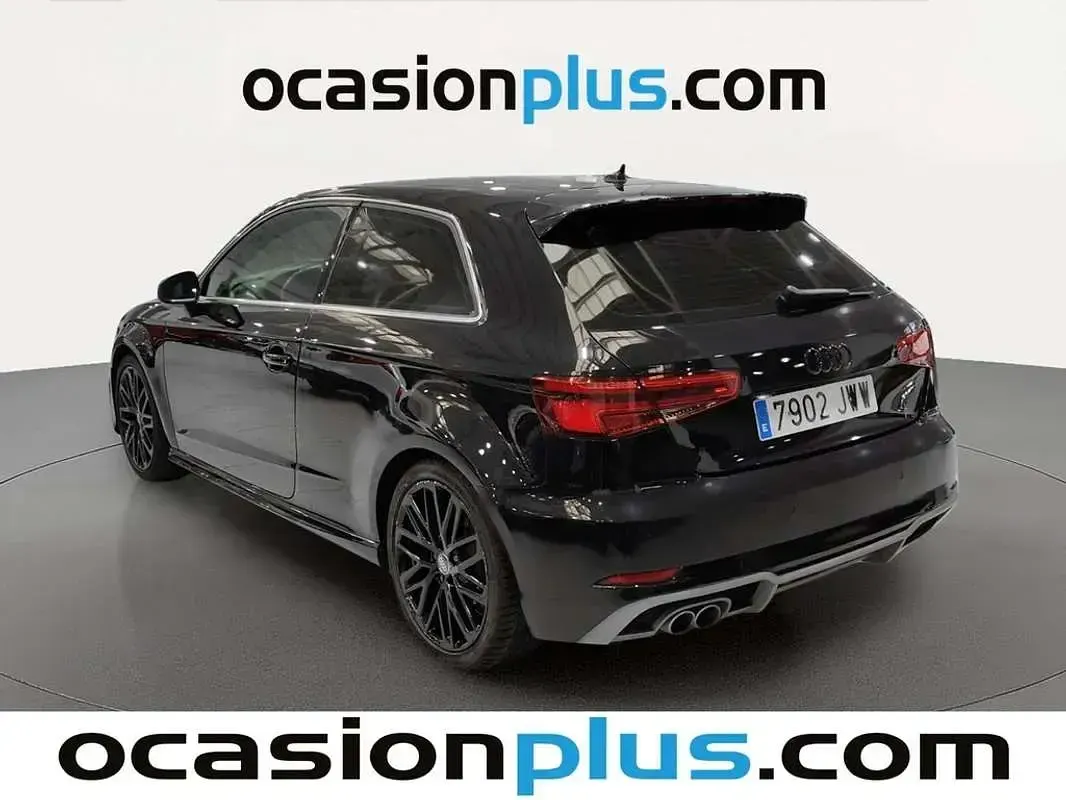 Usado Audi A3 S-Line 150 CV (110 kW) 2017 Negro Utilitario