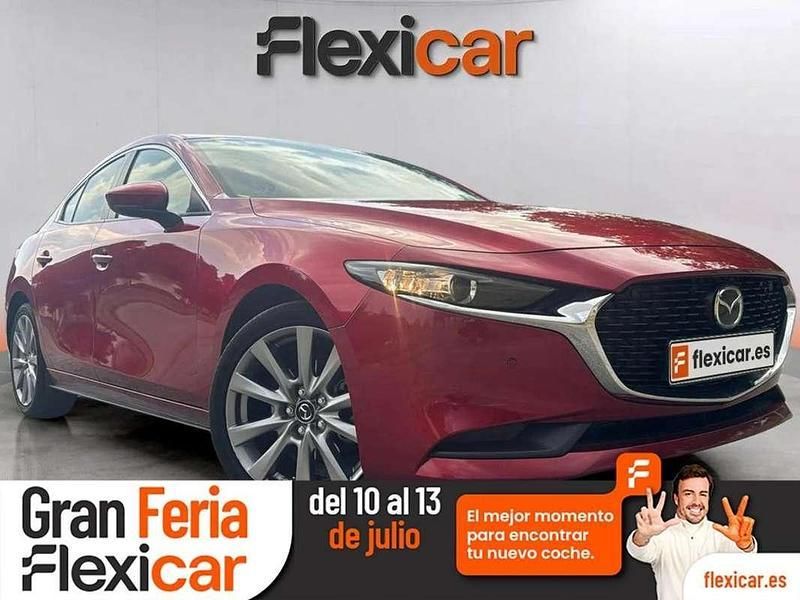 Rojo Usado 2021 Mazda 3 Berlina | 19.490 € (Precio justo) - Imagen 1/4