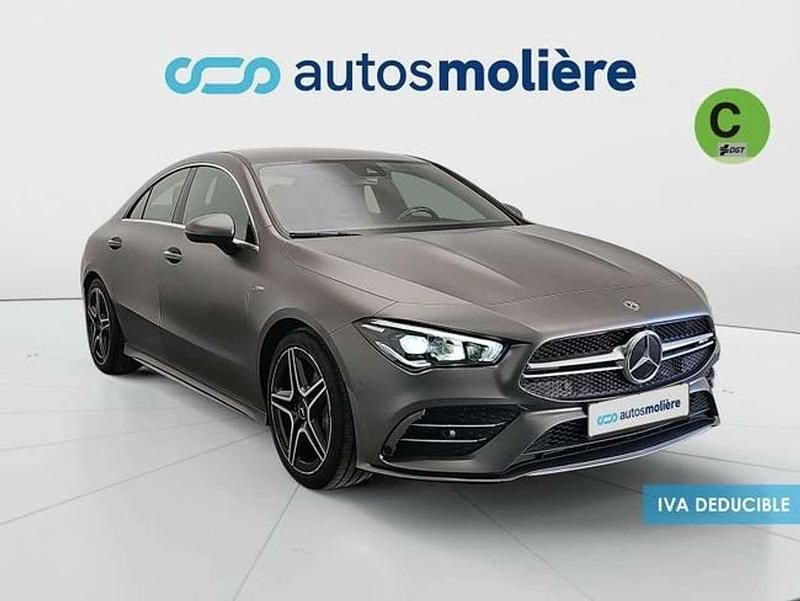 Usado Mercedes CLA35 AMG AMG 306 CV (225 kW) 2021 Gris Berlina