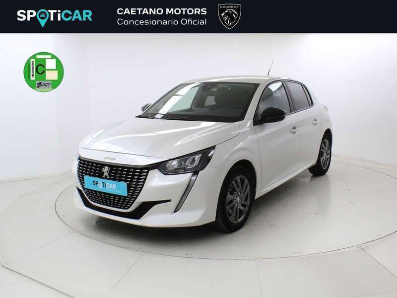 Blanco Usado 2022 Peugeot 208 Active Utilitario | 14.990 € (Precio justo) - Imagen 1/4
