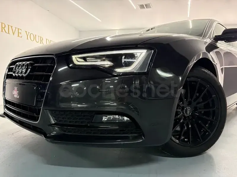Usado Audi A5 Sportback Premium 190 CV (139 kW) 2015 Negro Utilitario