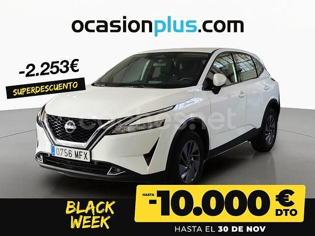 Blanco Usado 2023 Nissan Qashqai Acenta SUV | 24.790 € (Precio justo) - Imagen 1/4