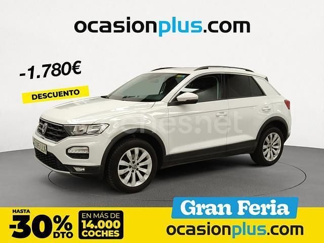 Blanco Usado 2020 VW T-Roc Advance SUV | 19.590 € (Precio justo) - Imagen 1/4