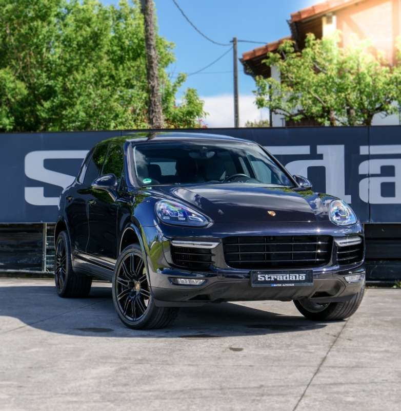 Negro Usado 2015 Porsche Cayenne Turbo S SUV | 58.990 € (Caro) - Imagen 1/4