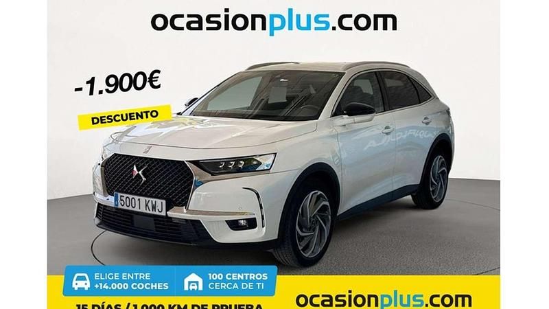 Blanco Usado 2019 DS Automobiles DS7 Crossback So Chic SUV | 19.000 € (Buen precio) - Imagen 1/4