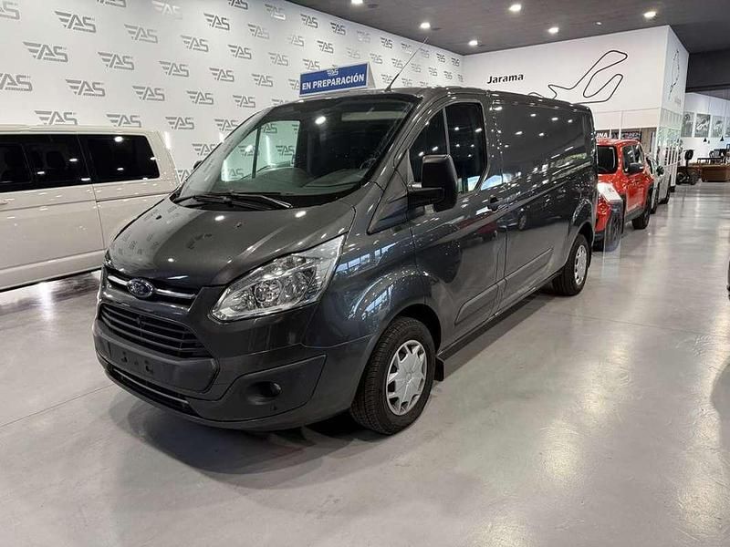 Gris Usado 2018 Ford Tourneo Custom Titanium Van | 16.700 € - Imagen 1/4