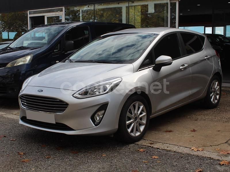 Gris / plata Usado 2019 Ford Fiesta ST-Line Berlina | 9650 € (Buen precio) - Imagen 1/4