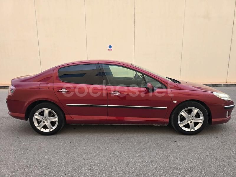 Usado Peugeot 407 Sport 136 CV (100 kW) 2006 Granate Berlina