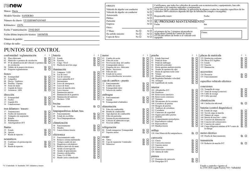 Usado Dacia Sandero Extreme 100 CV (73 kW) 2025 Verde Berlina