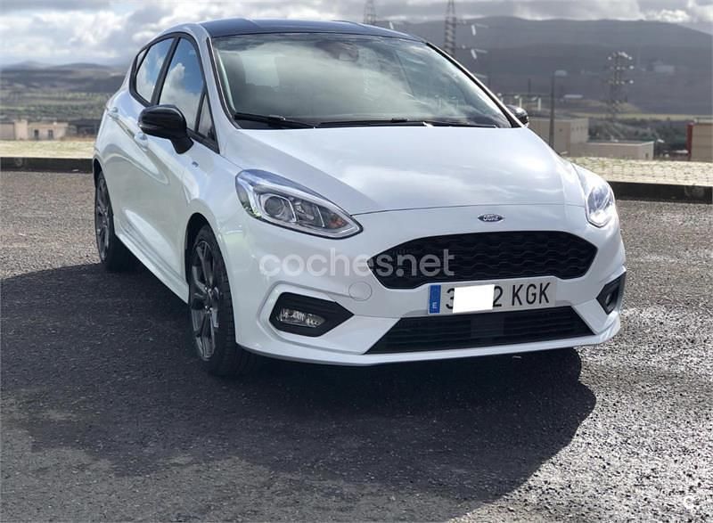 Blanco Usado 2017 Ford Fiesta ST-Line Berlina | 11.500 € (Un poco caro) - Imagen 1/4