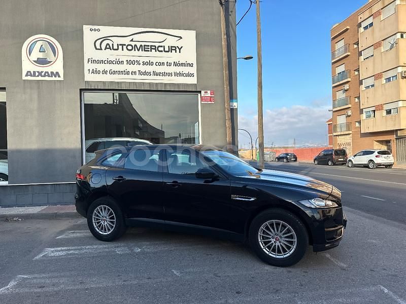 Negro Usado 2017 Jaguar F-Pace Portfolio SUV | 21.500 € (Un poco caro) - Imagen 1/4