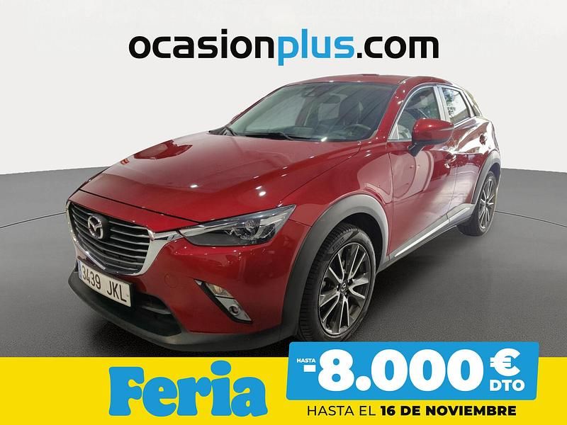 Rojo Usado 2015 Mazda CX-3 Luxury SUV | 19.490 € (Caro) - Imagen 1/4
