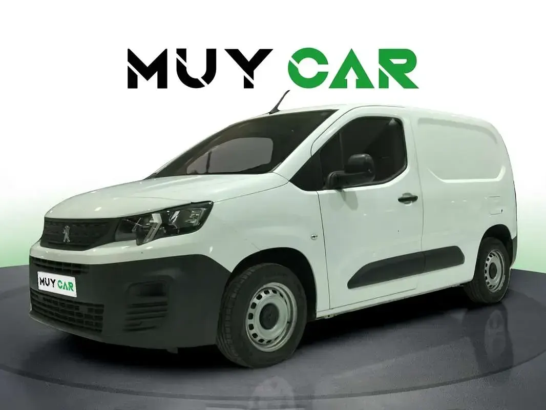 Usado Peugeot Partner S 102 CV (75 kW) 2021 Blanco Monovolumen