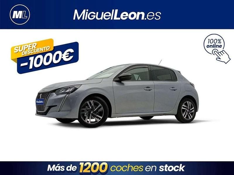 Gris Usado 2024 Peugeot 208 Active Utilitario | 13.985 € (Buen precio) - Imagen 1/3