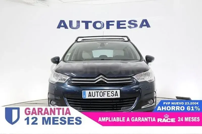 Usado Citroën C4 Exclusive 112 CV (82 kW) 2010 Azul Berlina