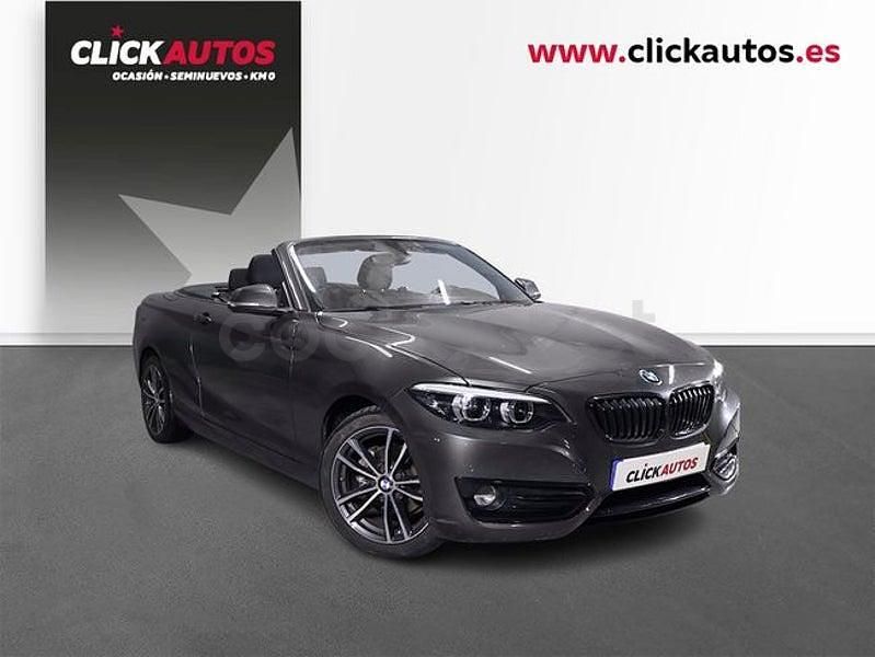 Usado BMW 218 Comfort Edition 136 CV (100 kW) 2021 Negro Descapotable
