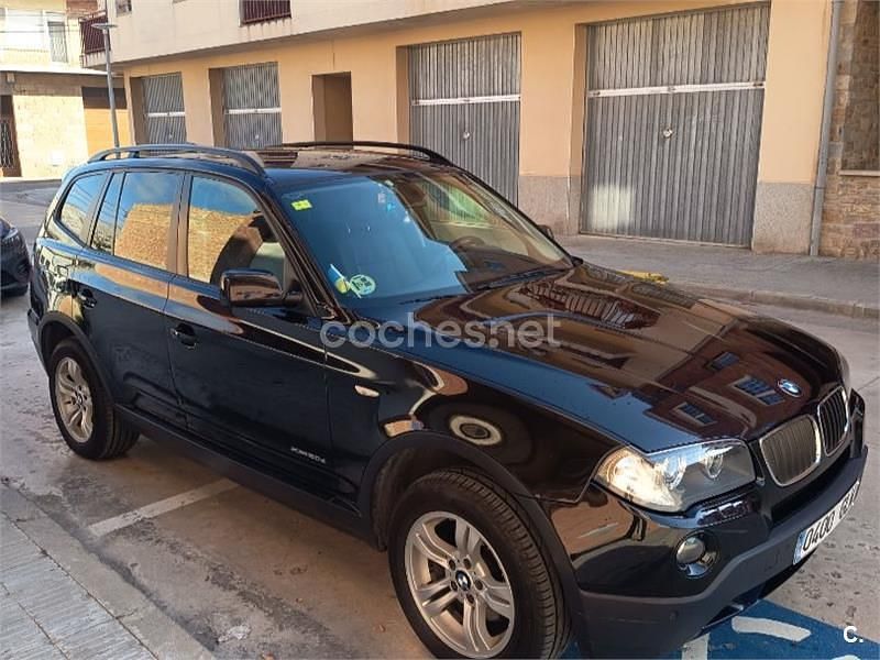 Usado BMW X3 177 CV (130 kW) 2009 Negro SUV