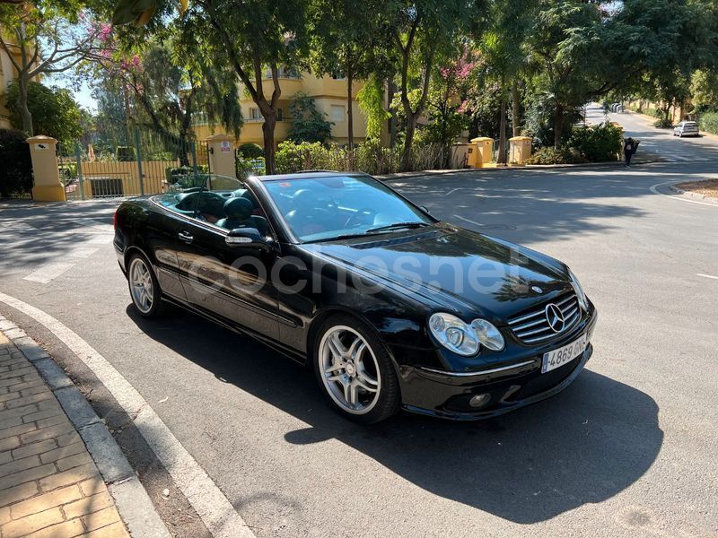 Usado Mercedes CLK55 AMG AMG 367 CV (269 kW) 2005 Negro Descapotable