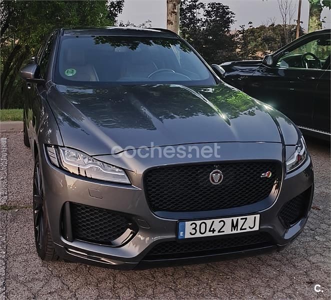 Gris / plata Usado 2016 Jaguar F-Pace S SUV | 19.800 € (Buen precio) - Imagen 1/4