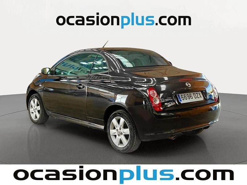 Usado Nissan Micra C+C Tekna 88 CV (64 kW) 2006 Negro Descapotable