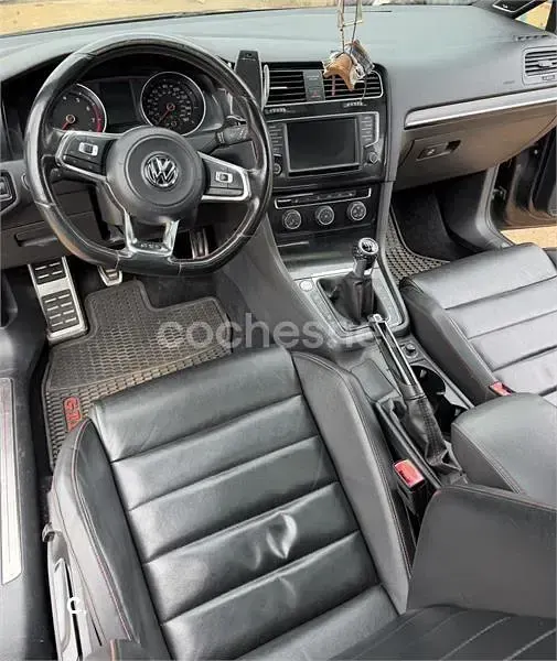 Usado VW Golf VII GTI 230 CV (169 kW) 2016 Negro Berlina