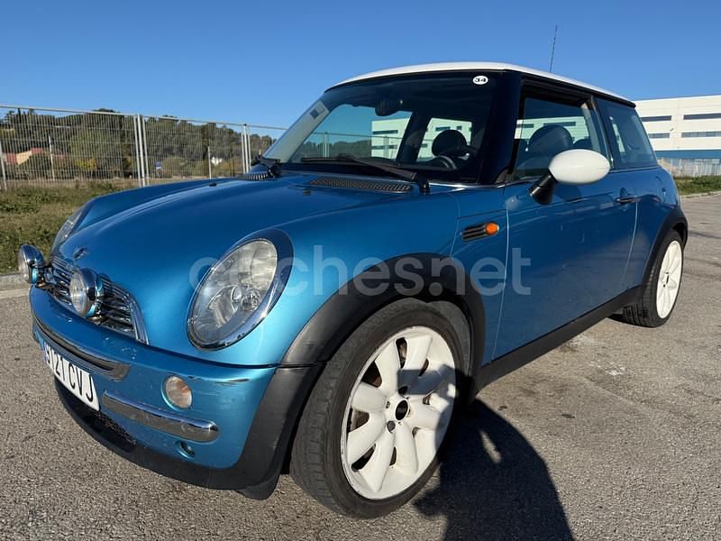 Usado Mini Cooper 116 CV (85 kW) 2004 Azul Utilitario