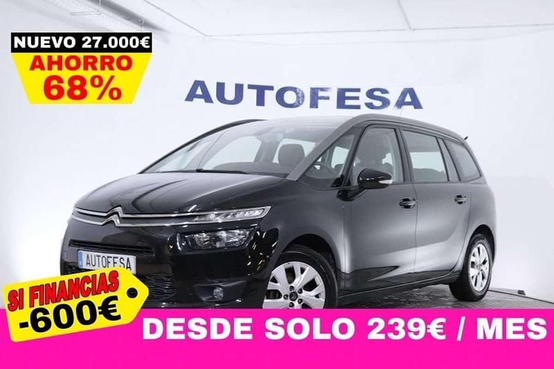 Negro Usado 2018 Citroën Grand C4 Picasso PureTech Monovolumen | 8750 € (Super precio) - Imagen 1/4