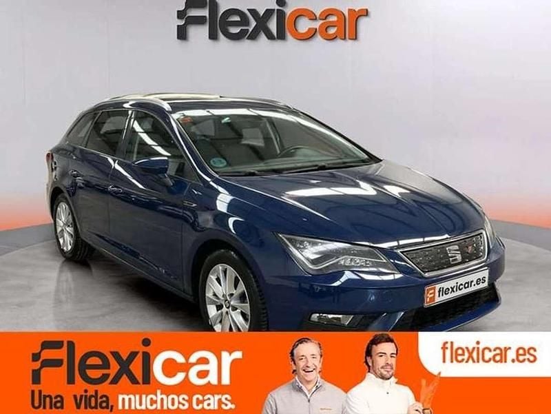 Azul Usado 2019 Seat Leon ST FR Familiar | 14.490 € (Precio justo) - Imagen 1/4