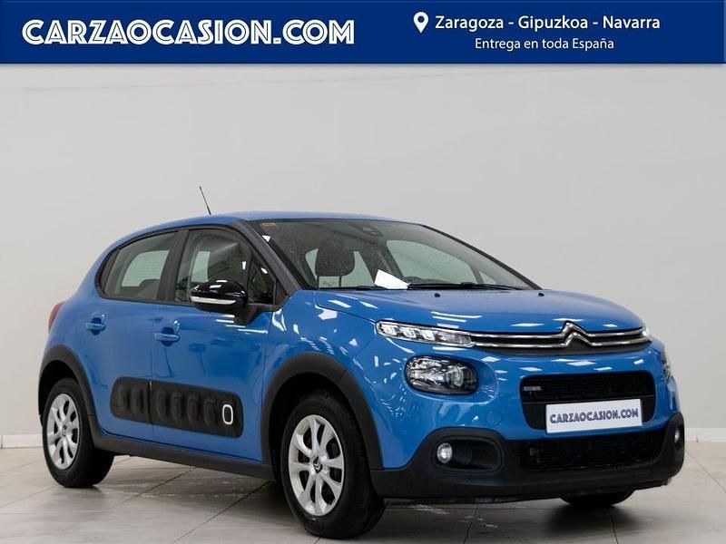 Usado Citroën C3 Feel 68 CV (50 kW) 2017 Azul Berlina