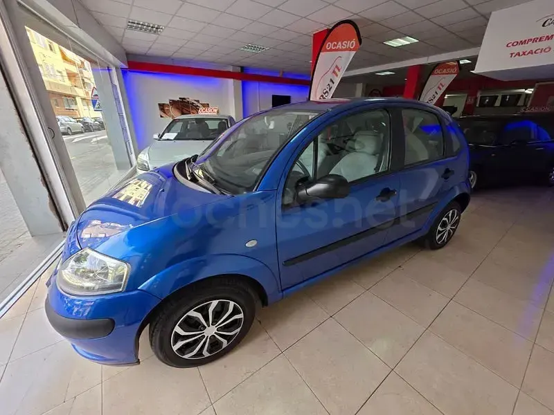 Usado Citroën C3 61 CV (44 kW) 2003 Azul Berlina
