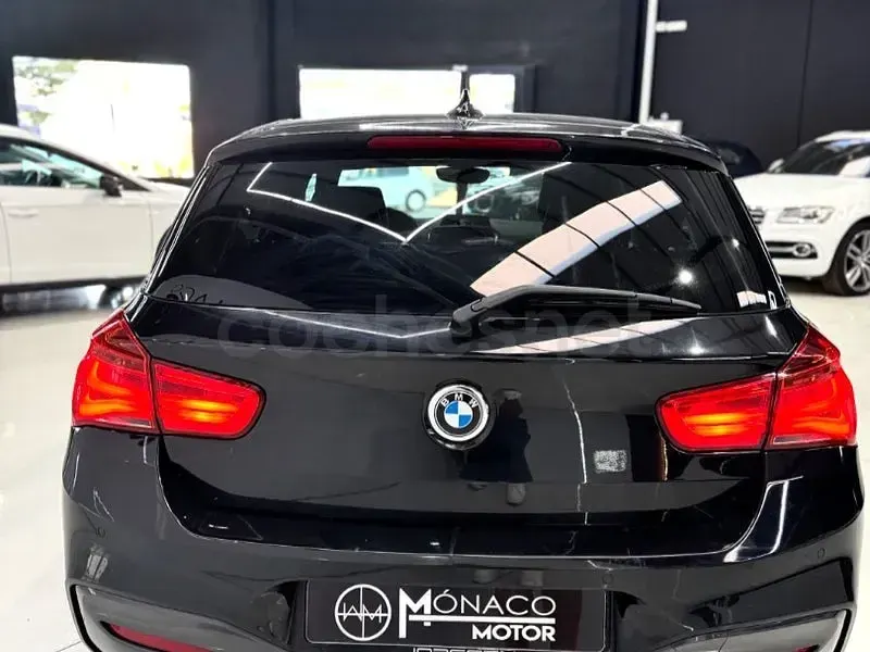 Usado BMW 116 116 CV (85 kW) 2016 Negro Utilitario