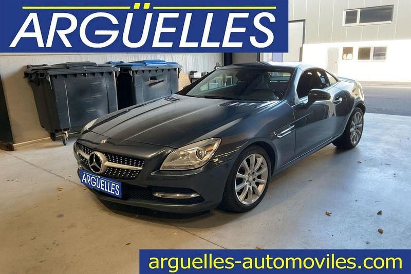 Gris / plata Usado 2012 Mercedes SLK200 Descapotable | 20.990 € (Precio justo) - Imagen 1/4