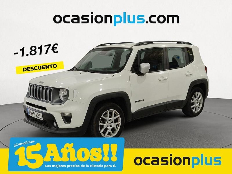 Blanco Usado 2022 Jeep Renegade Limited SUV | 19.990 € (Precio justo) - Imagen 1/4