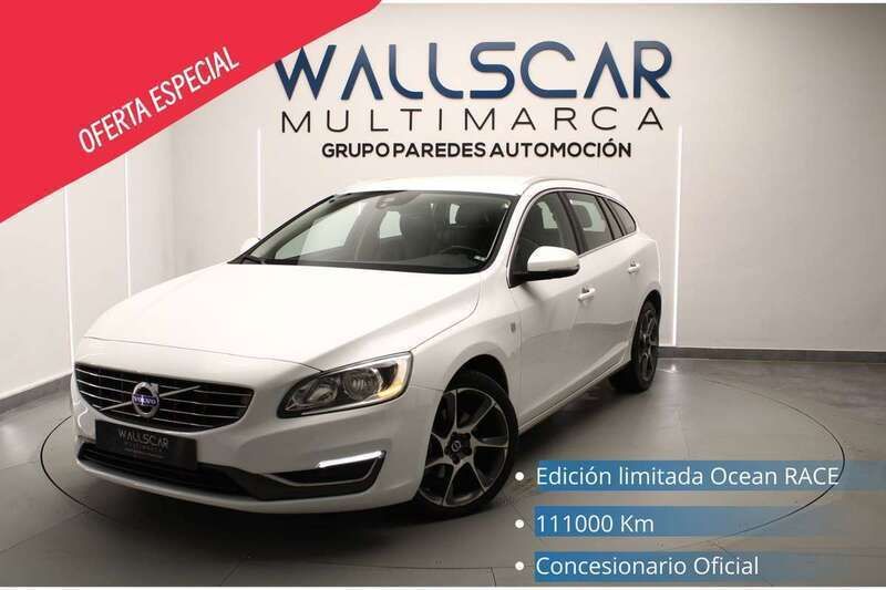 Blanco Usado 2014 Volvo V60 Kinetic Familiar | 14.977 € (Caro) - Imagen 1/4