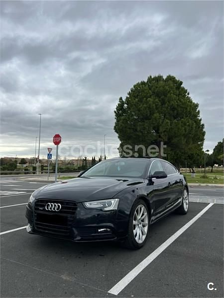 Usado Audi A5 Sportback 245 CV (180 kW) 2013 Negro Utilitario