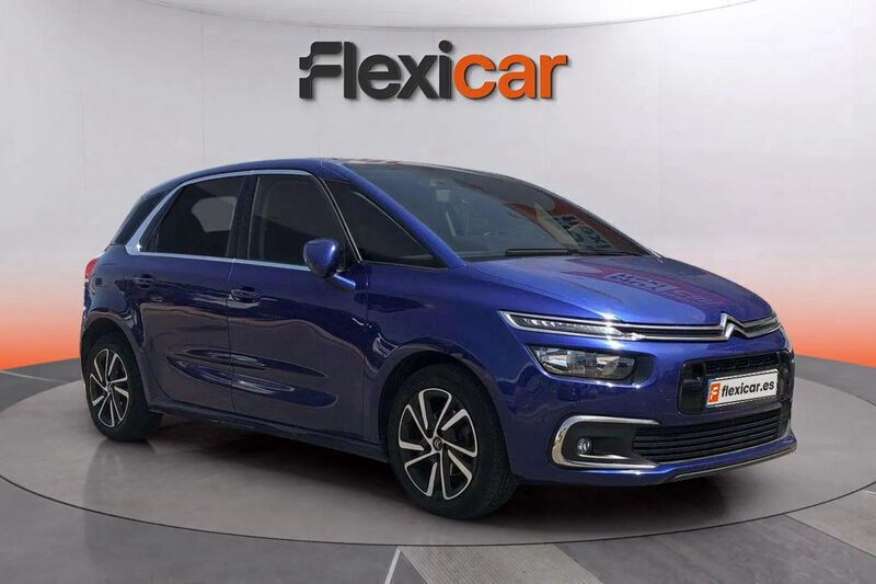 Azul Usado 2018 Citroën C4 SpaceTourer Shine Monovolumen | 12.090 € (Precio justo) - Imagen 1/4