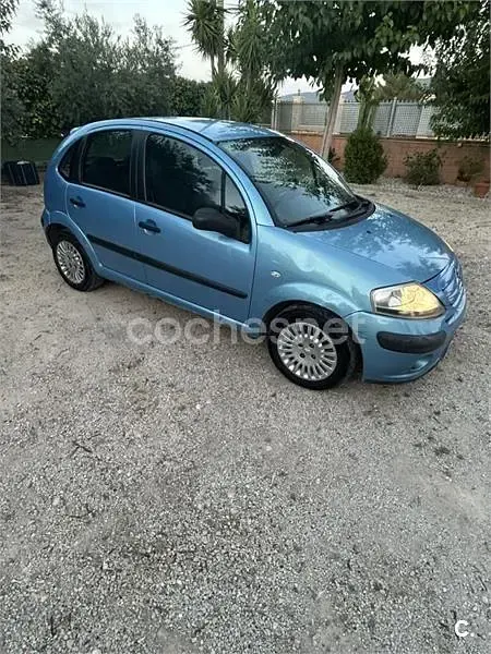 Usado Citroën C3 90 CV (66 kW) 2008 Azul Berlina