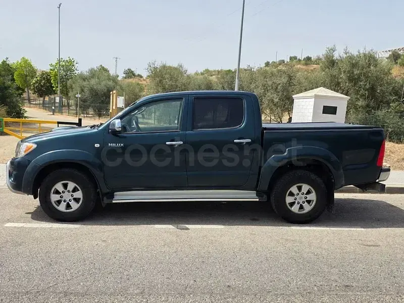 Usado Toyota HiLux 171 CV (125 kW) 2010 Verde Pickup/Camioneta
