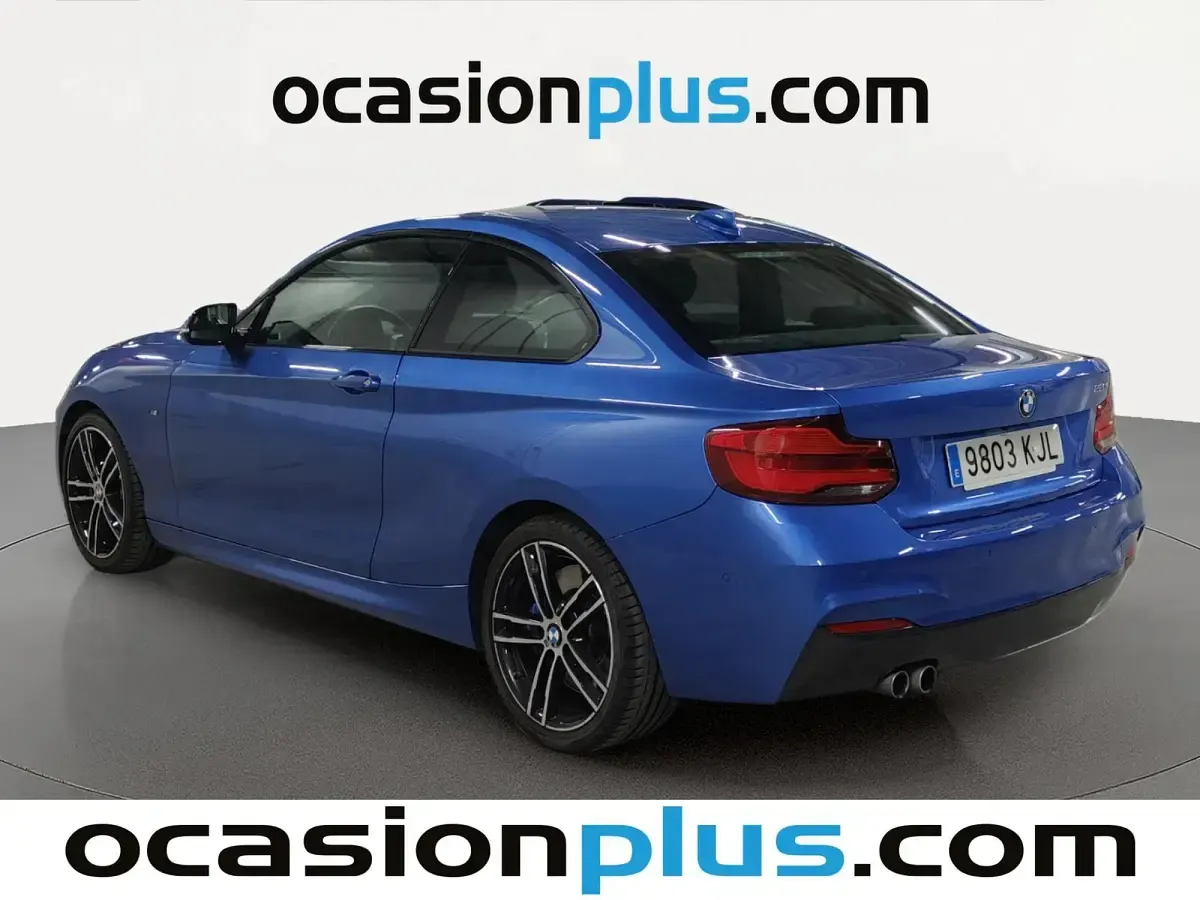 Usado BMW 220 184 CV (135 kW) 2018 Azul Coupe