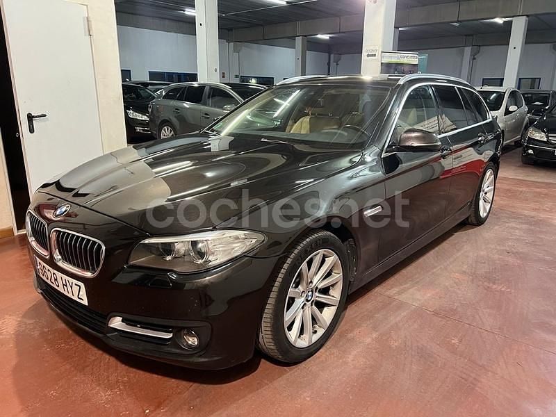 Negro Usado 2014 BMW 520 Familiar | 12.500 € (Buen precio) - Imagen 1/4