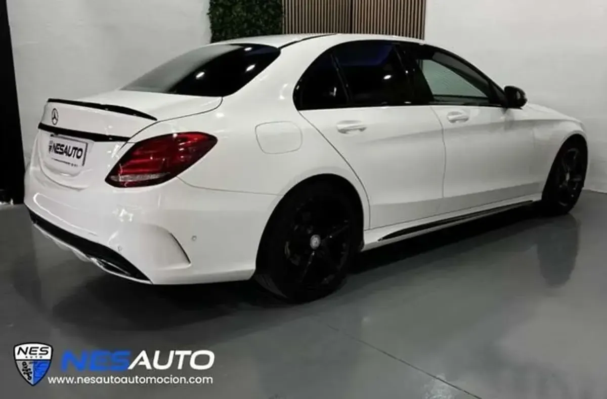 Usado Mercedes C36 AMG Avantgarde 170 CV (125 kW) 2017 Blanco Berlina