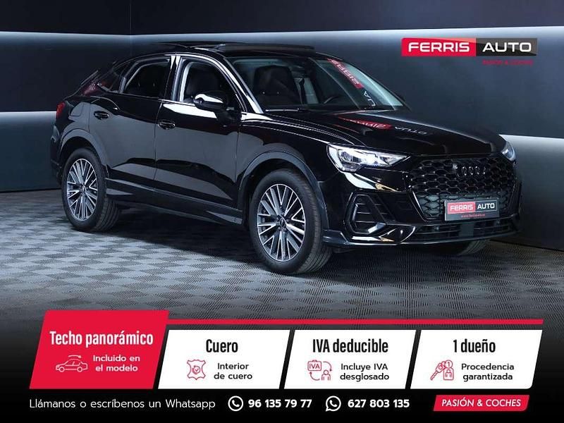 Negro Usado 2021 Audi Q3 Sportback SUV | 35.990 € (Caro) - Imagen 1/4