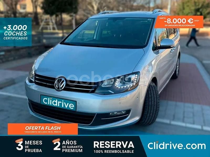 Usado VW Sharan Advance 170 CV (125 kW) 2013 Gris / plata Monovolumen